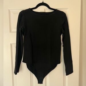 Black Long Sleeve Bodysuit